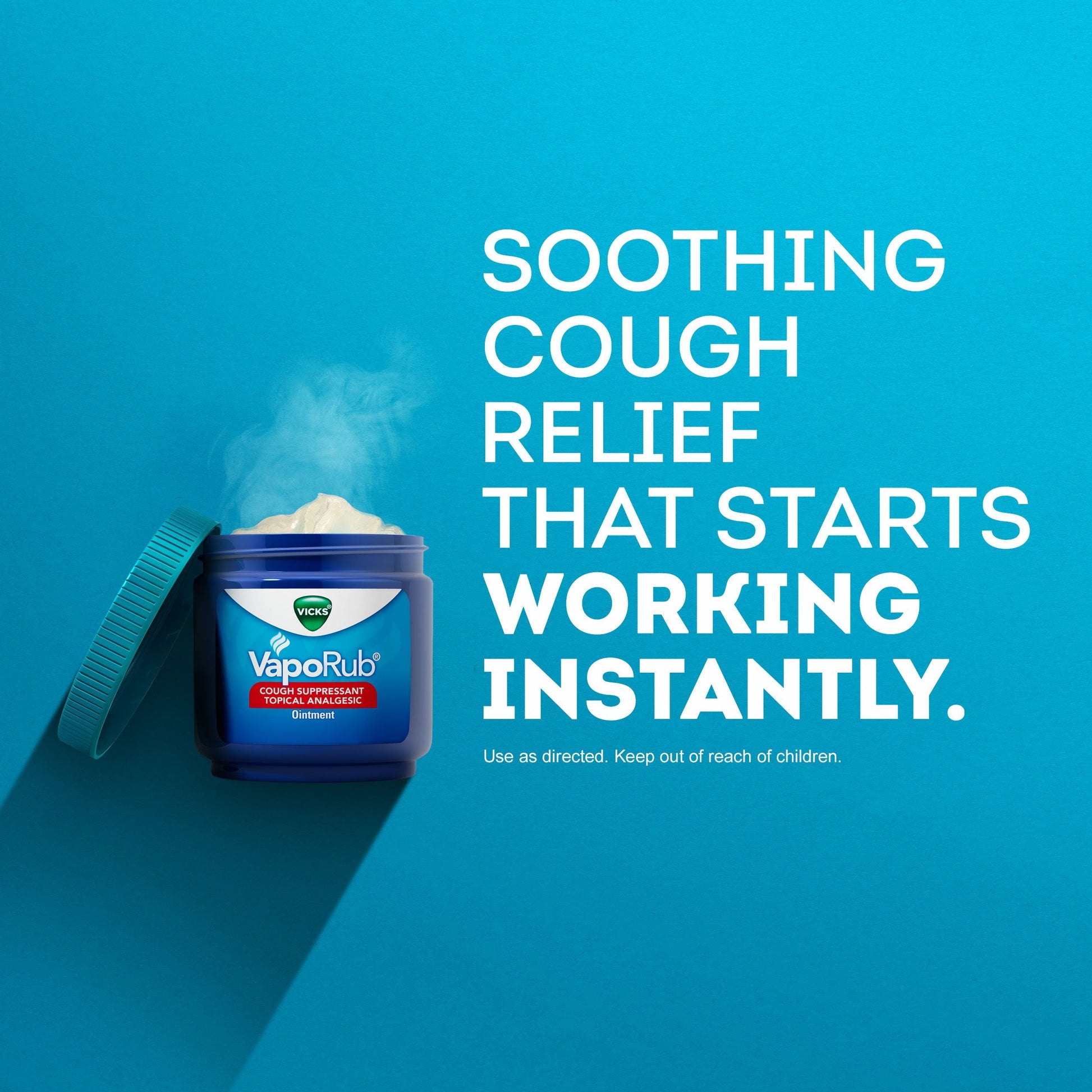 Vicks topical analgesic ointment label details