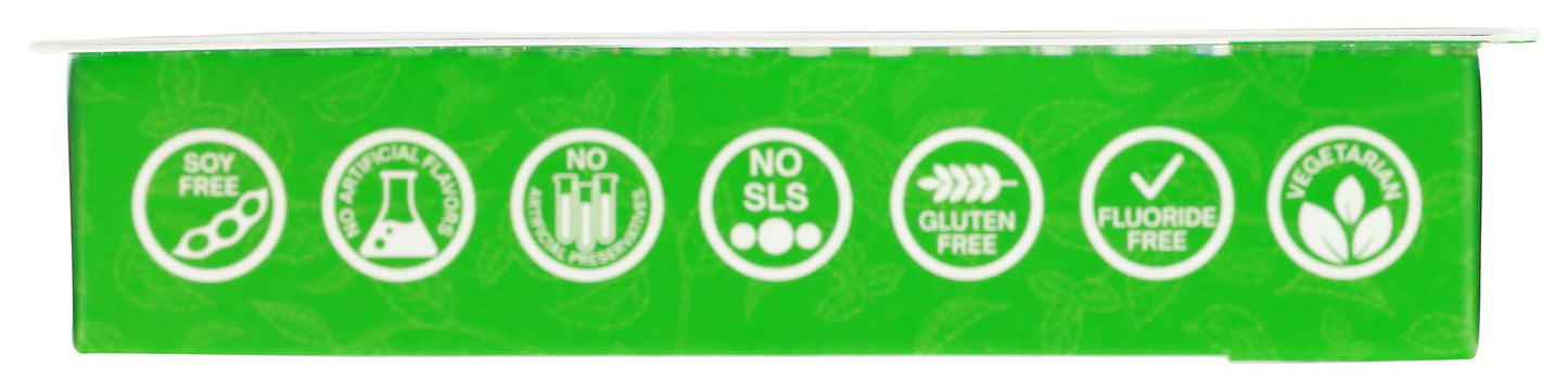 Authentic imported USA oral pain relief rub packaging close up view