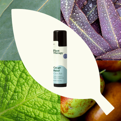 Natural ingredient label of Plant Therapy chest rub