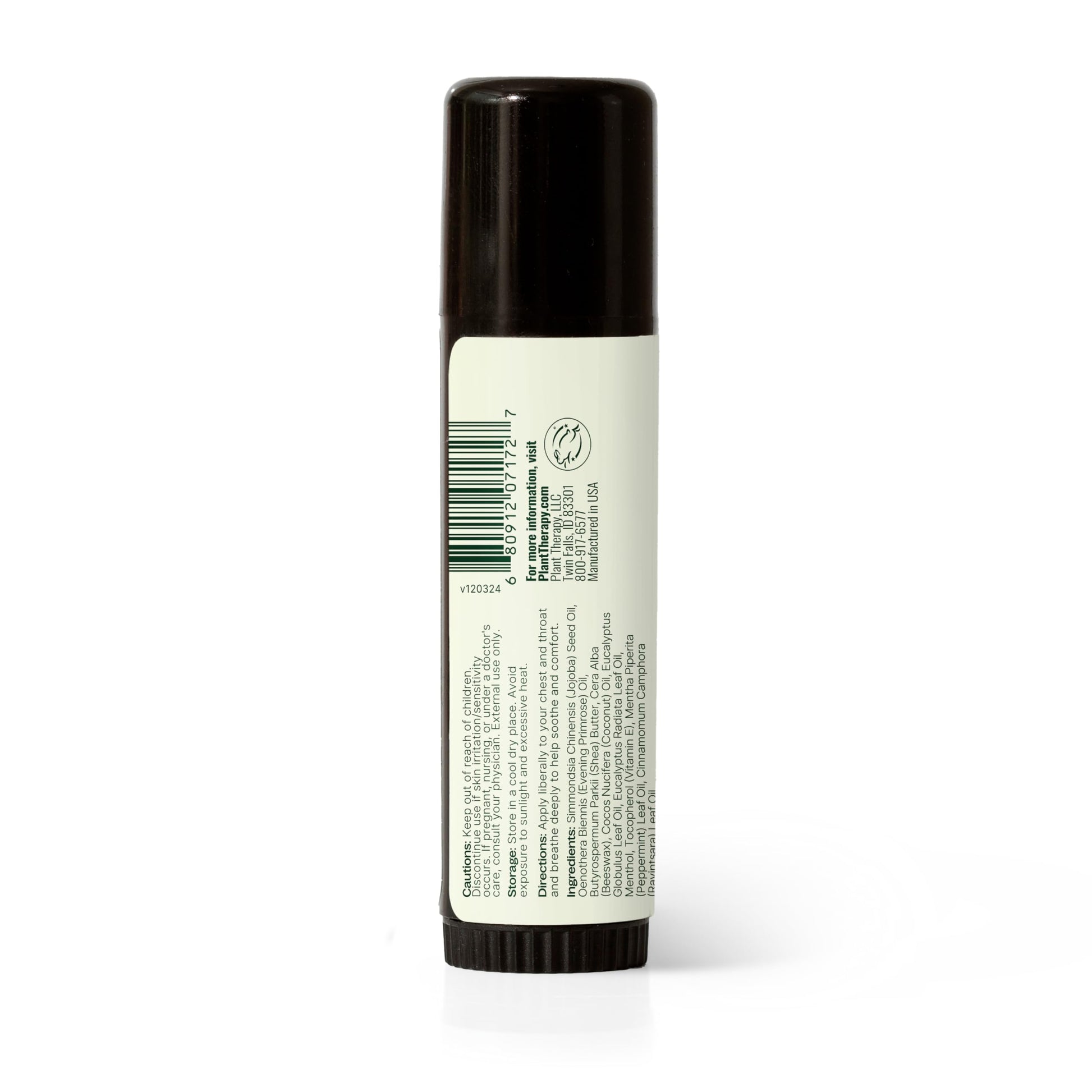 Plant Therapy Cough Relief rub for congestion relief
