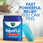 Authentic USA version of Vicks VapoRub 1.76 Ounce dual pack box
