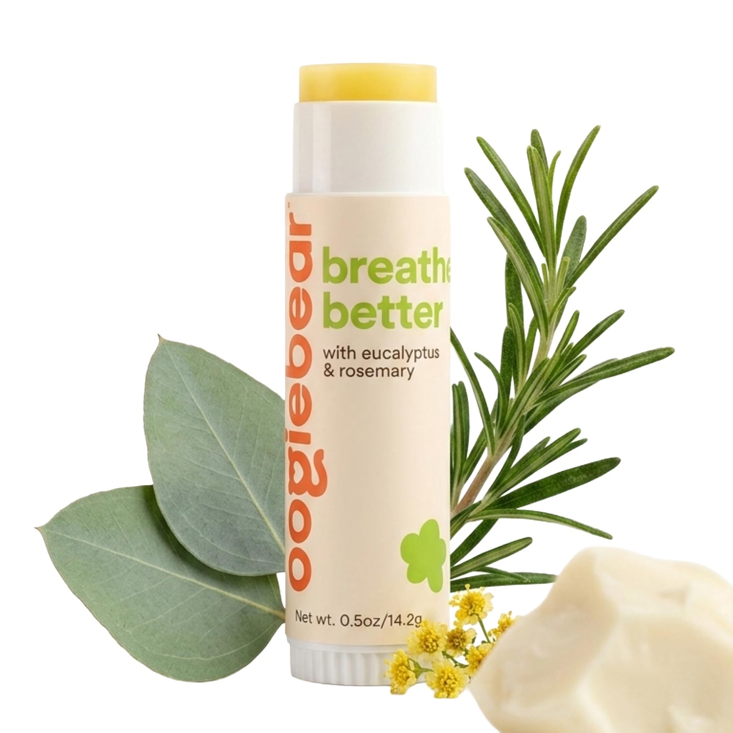 Authentic imported Oogiebear organic chest rub for Indian retail packaging