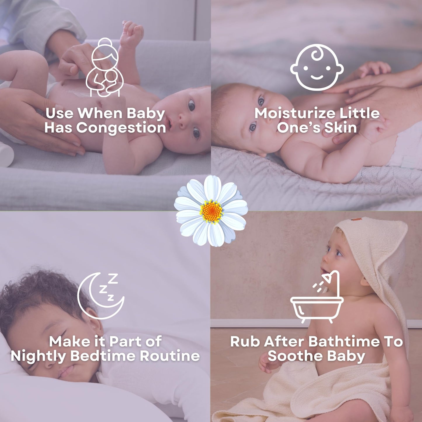 Authentic USA imported Herbion Baby Rub safety seal and expiry details