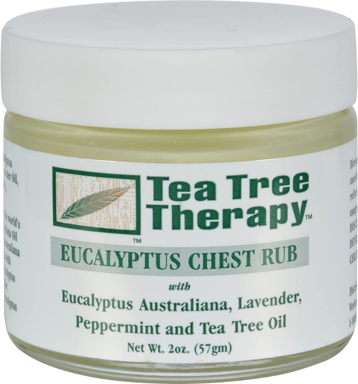 Petroleum free seasonal cold remedy rub featuring premium Australian eucalyptus ingredients list