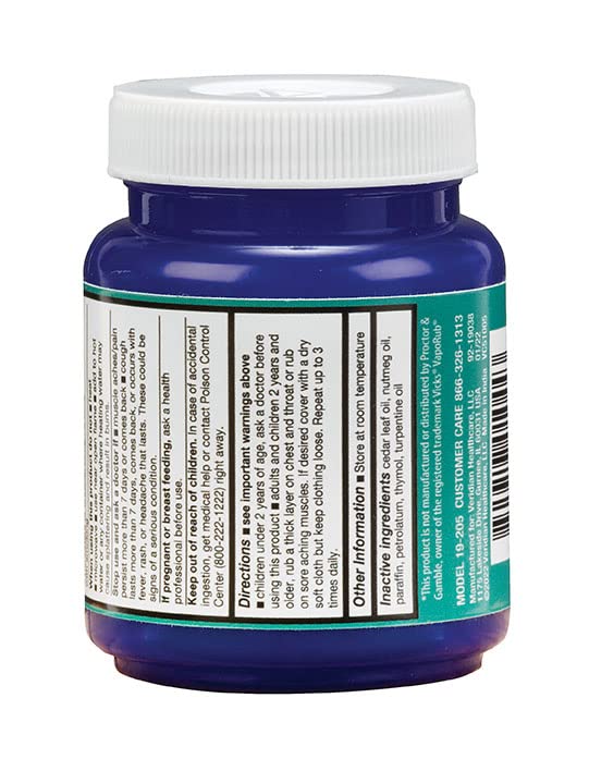 TheraCare medicated cough suppressant ointment for family seasonal wellness