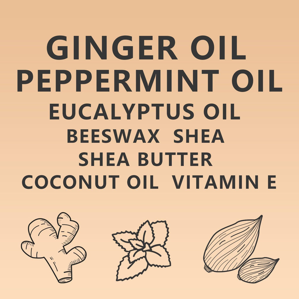 Togoliun ginger and peppermint muscle rub stick