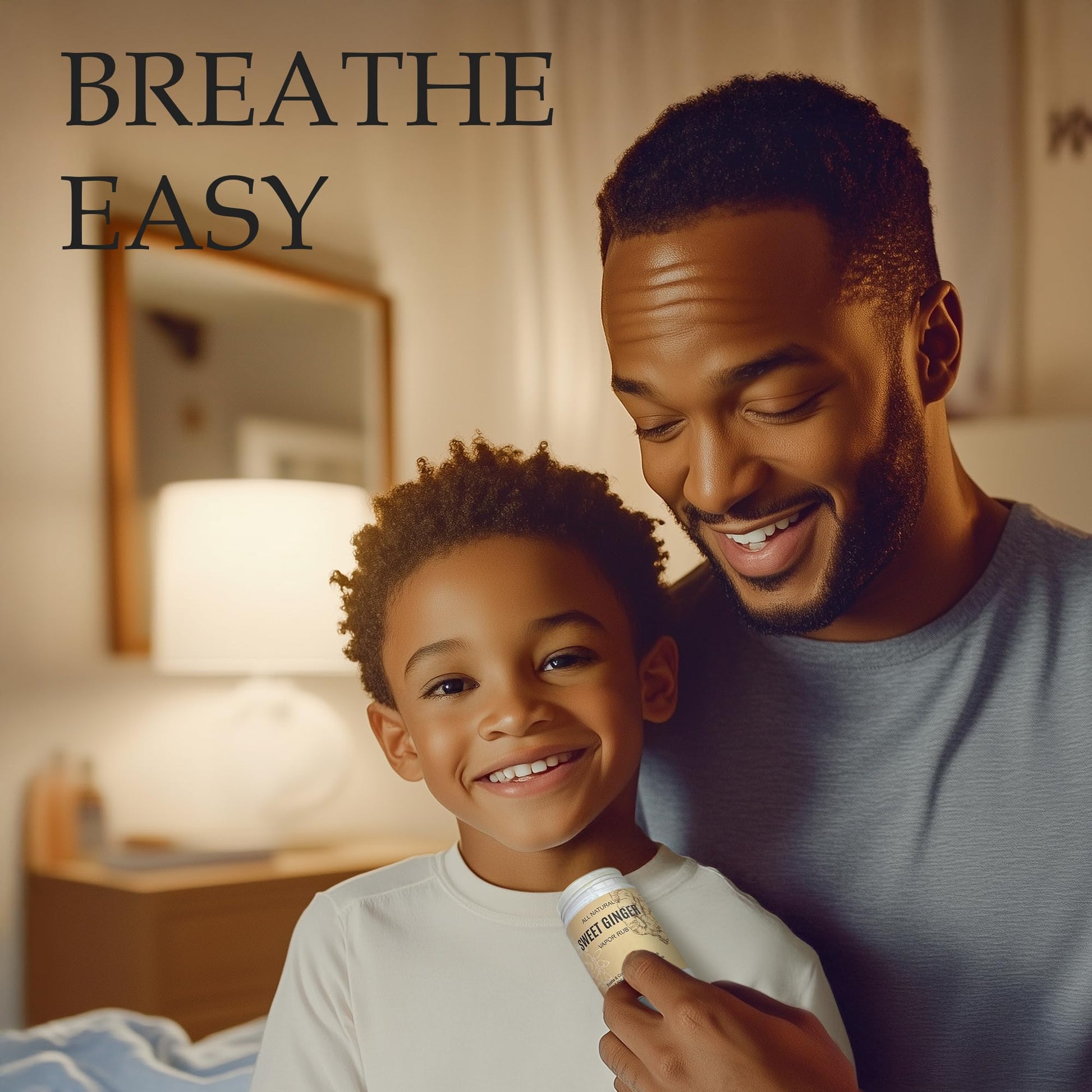 Easy to use twist up ginger vapor rub stick