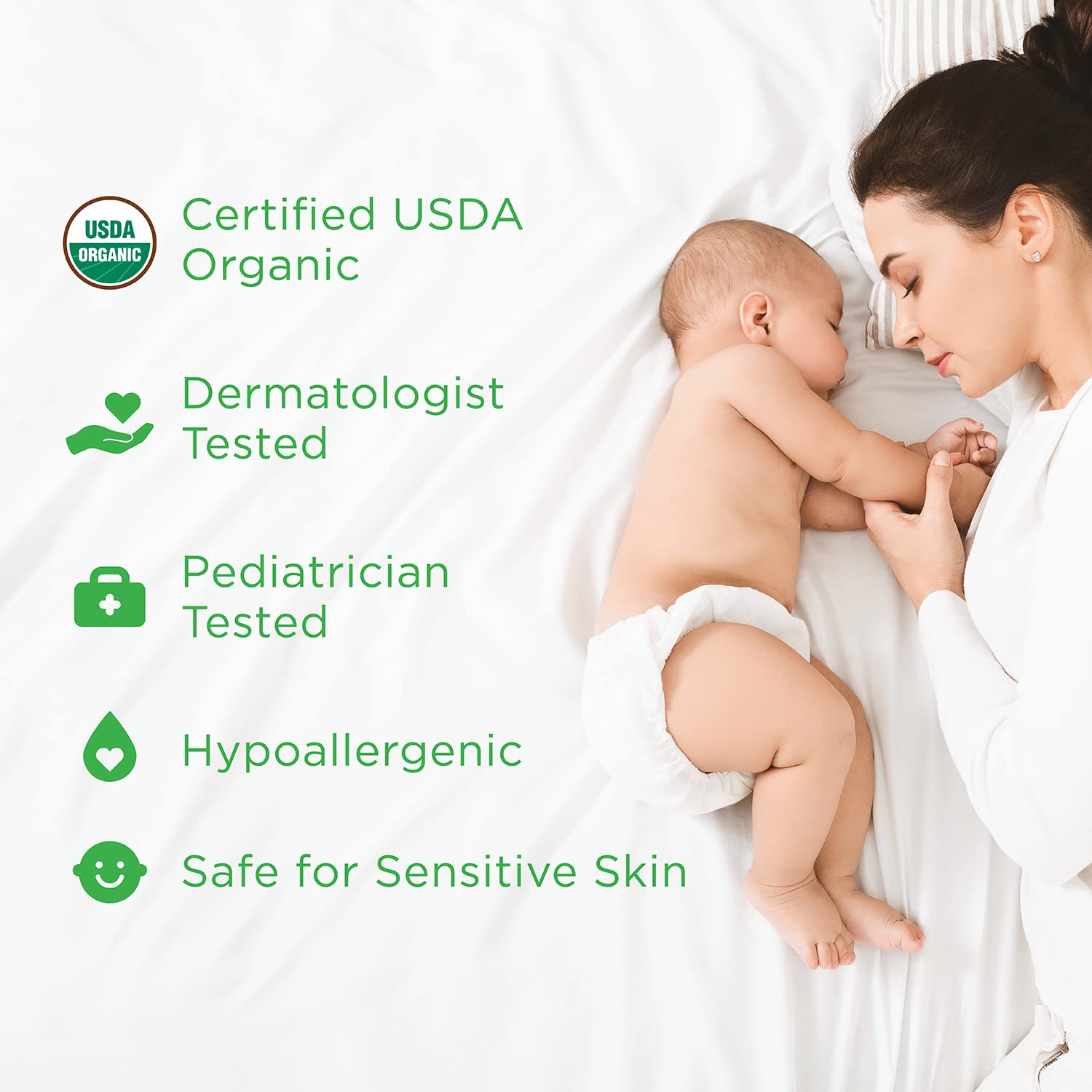 Hyland's baby organic chest rub 1.76 ounce box packaging imported from USA