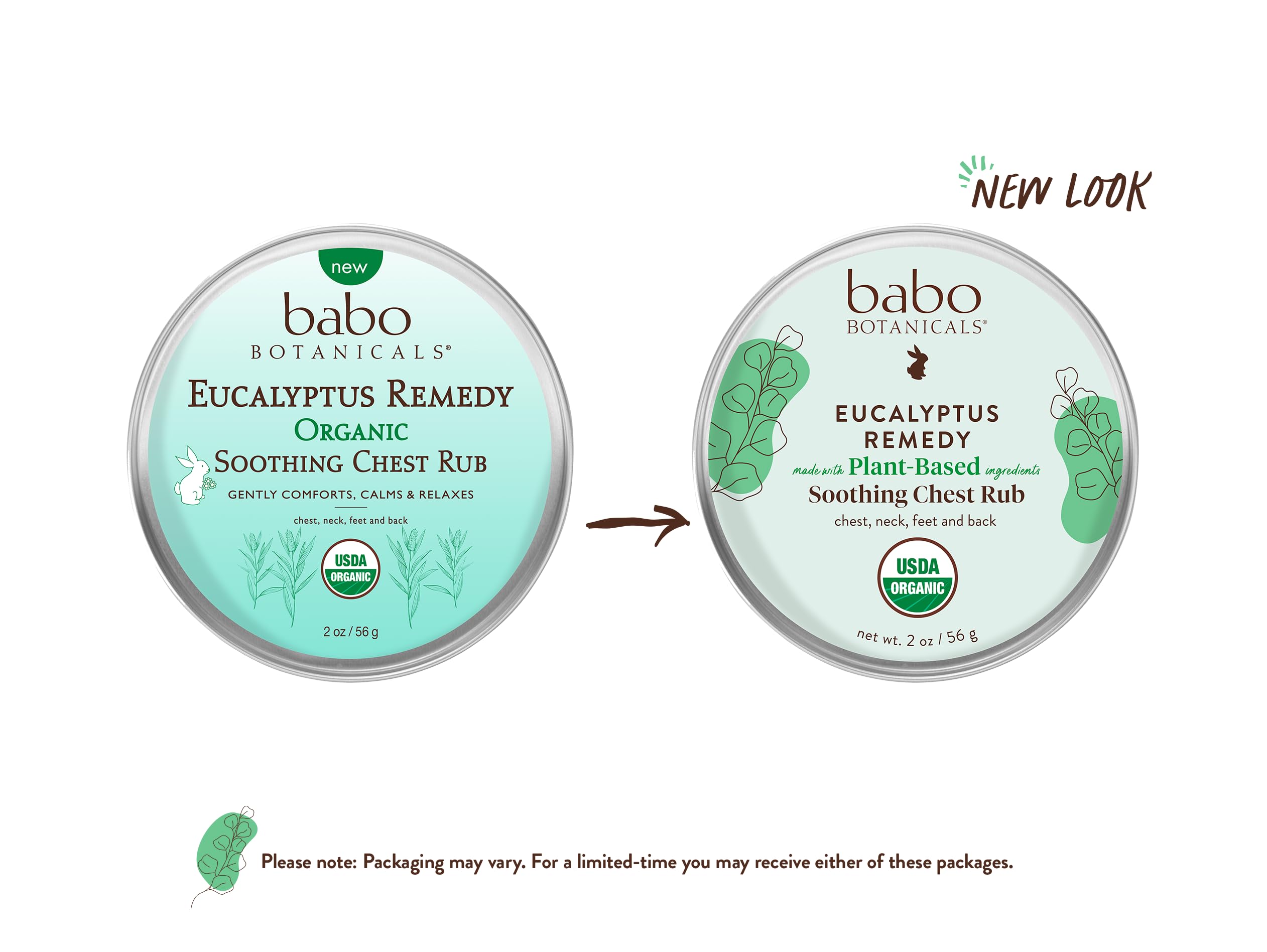 Babo Botanicals organic plant based vapor rub for cough and cold relief