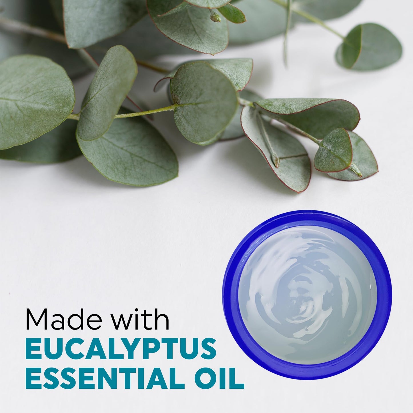 Imported MED PRIDE soothing vapo cream jar with eucalyptus for congestion