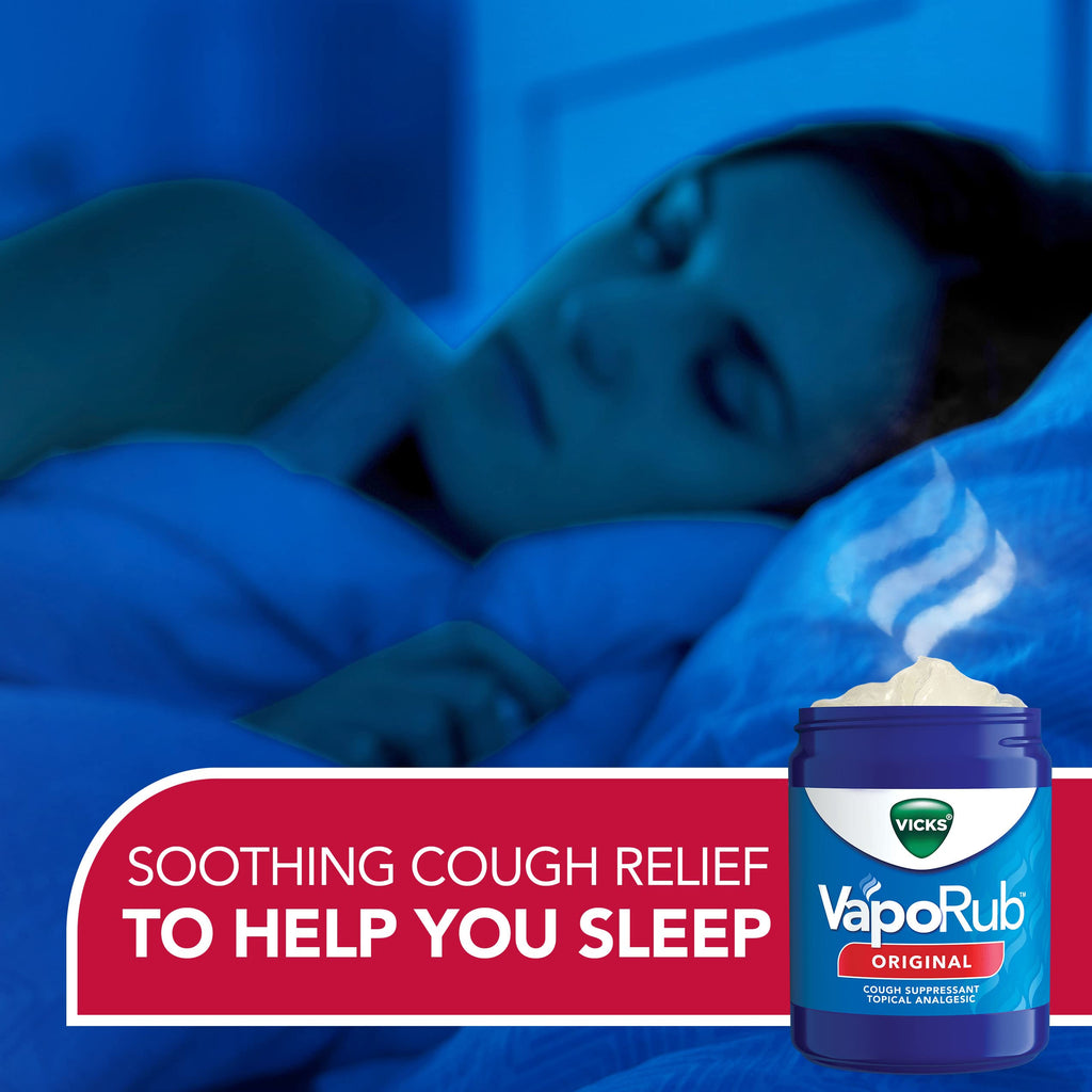 Vicks VapoRub 1.76 Ounce original topical pain relief rub