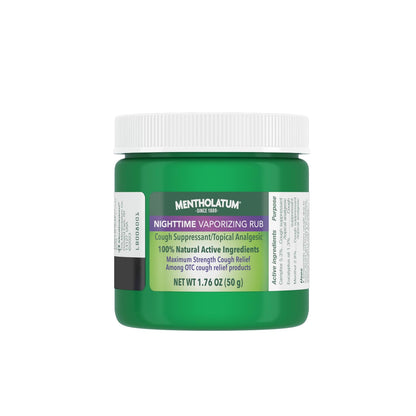 Mentholatum lavender scent maximum strength chest rub packaging details
