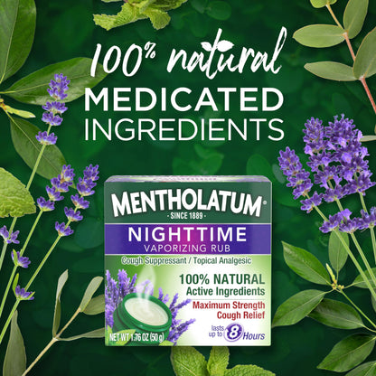 Mentholatum analgesic ointment for minor muscle aches and cold symptoms