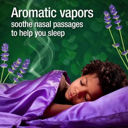 Soothing lavender essence nighttime chest rub by Mentholatum jar lid