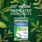 Authentic Mentholatum cold and cough relief rub container