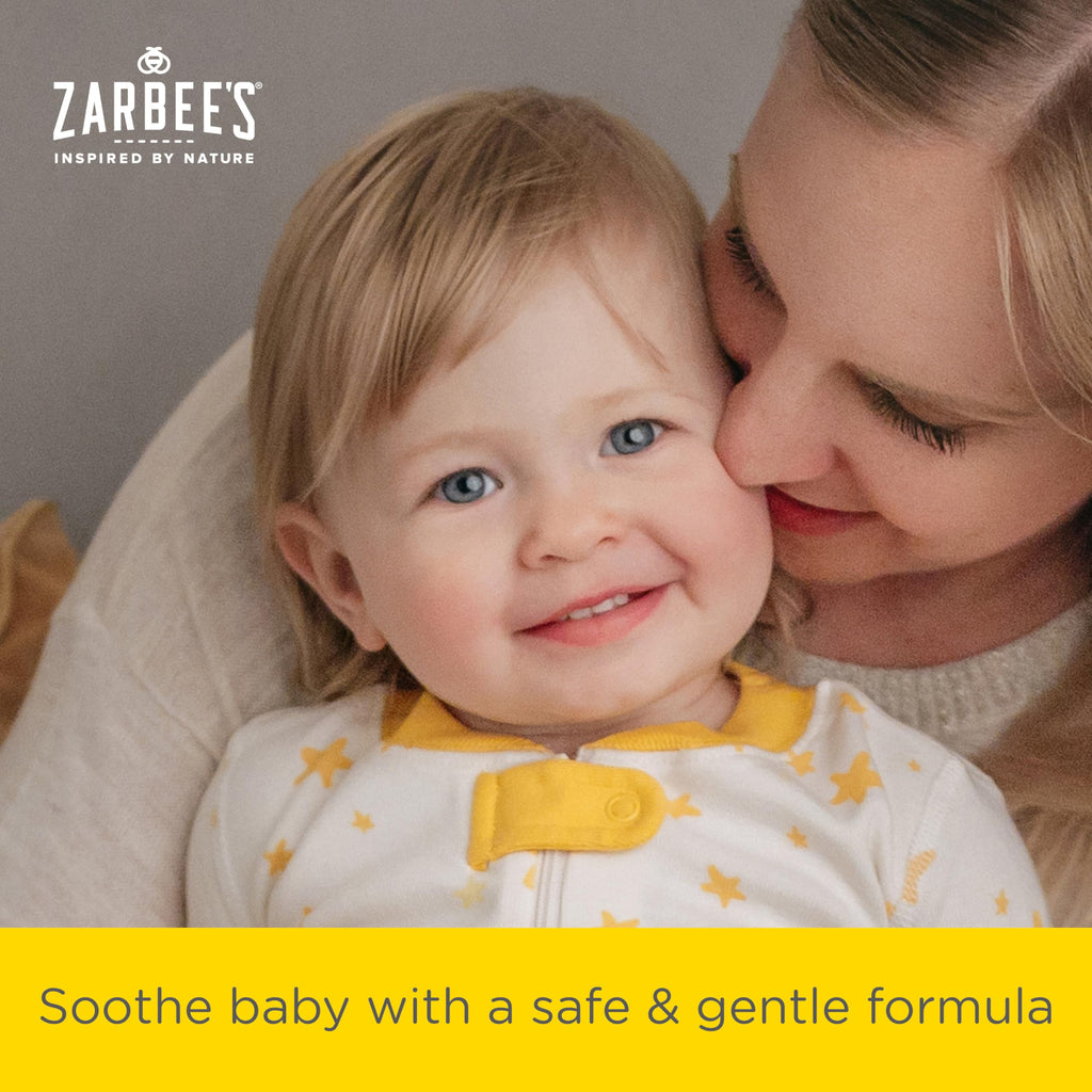 Zarbee's infant chest rub texture and beeswax balm visual