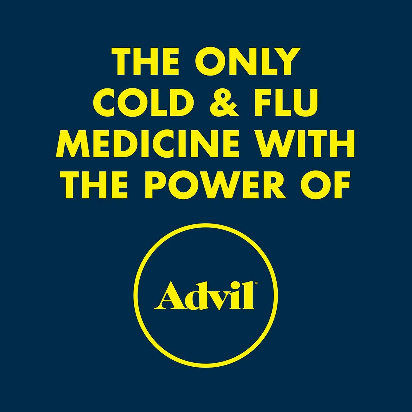 Imported USA Advil multi symptom adult cold medicine for fever and congestion