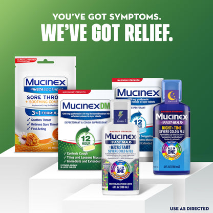 Authentic Mucinex DM tablets imported from USA available in India