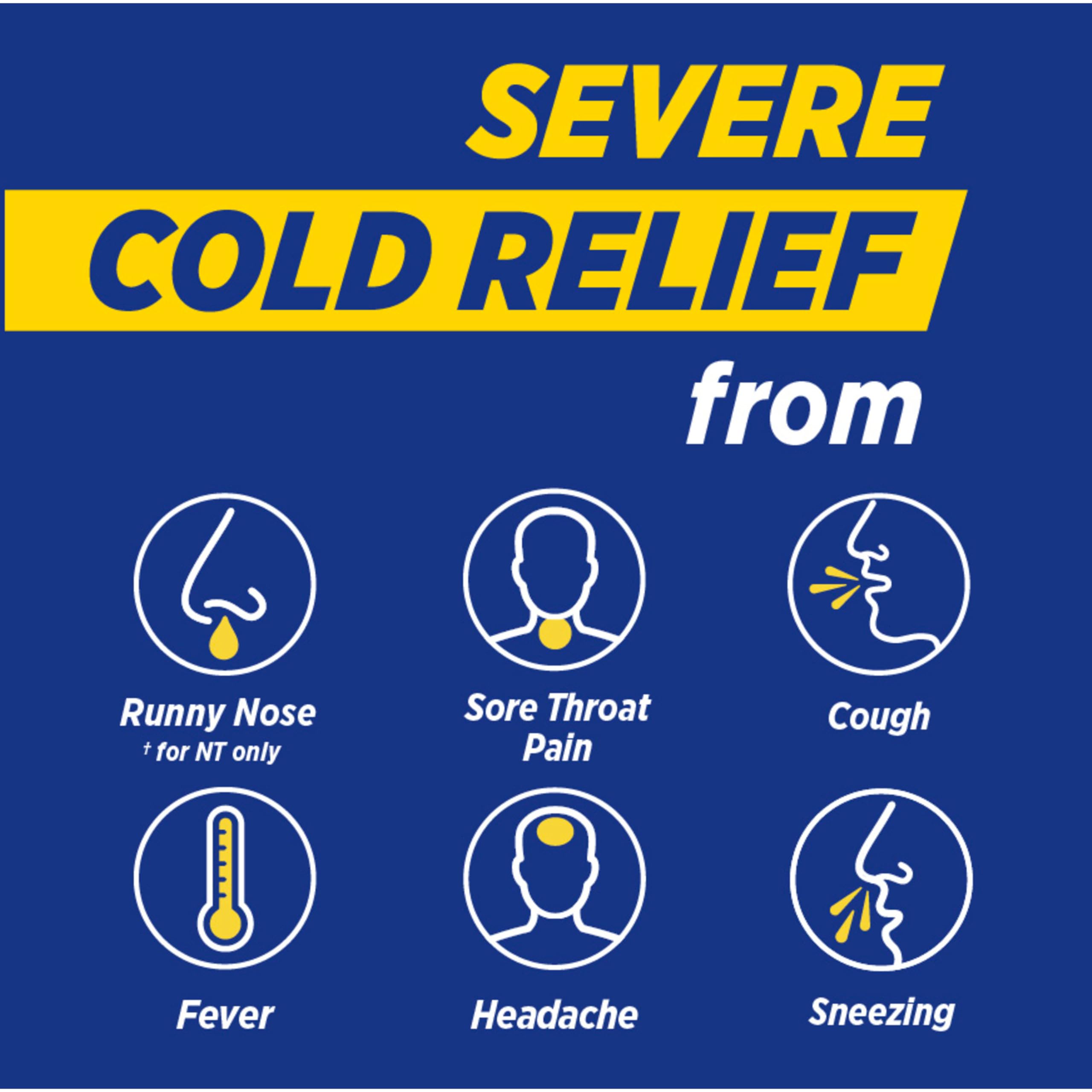 Theraflu maximum strength severe cold relief daytime and nighttime liquid bottles side by side
