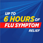 Back label of Theraflu Max Strength combo pack showing acetaminophen dosage instructions and complete drug facts chart.
