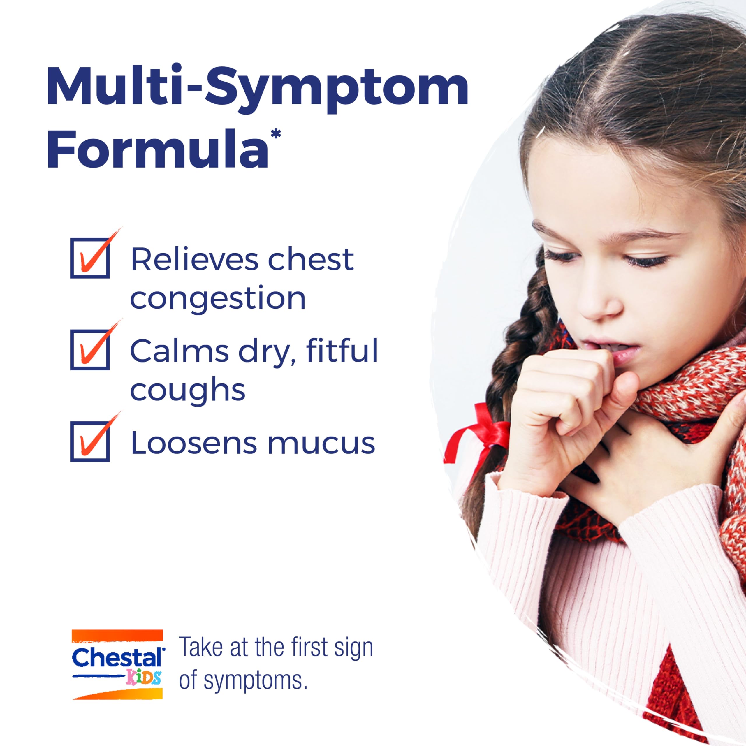 Boiron Chestal Kids meltaway tubes showing non drowsy cold medicine label details