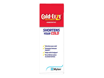 USA sourced Cold-EEZE wellness lozenges showcasing sambucus nigra and echinacea botanical benefits.