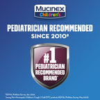 Mucinex kids chest congestion expectorant supplement facts and ingredients