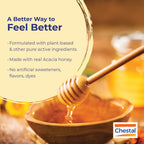 Boiron Chestal non drowsy day and night relief dosage directions panel