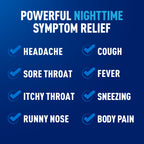 Mucinex maximum strength daytime cough suppressant and nighttime fever reducer bottles.