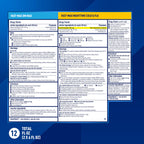 Authentic Mucinex Nightshift severe cold and flu liquid sleep formula label.