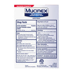 USA sourced Mucinex maximum strength 1200mg tablets displaying authentic product seals