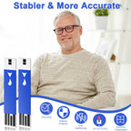 Two sealed vials containing one hundred pieces of premium blood sugar monitor strips