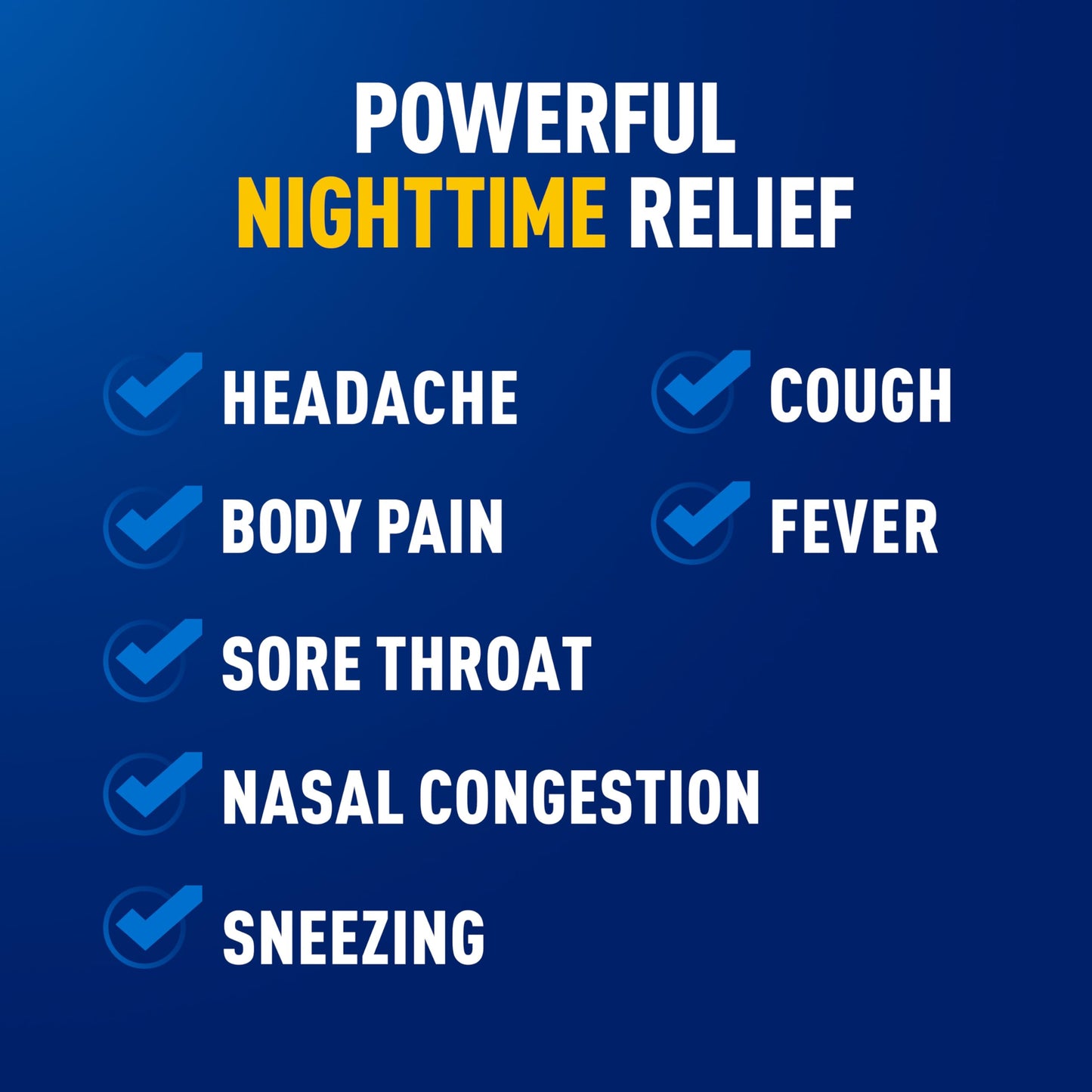 Authentic USA imported Mucinex cold and flu multi symptom relief combo packaging