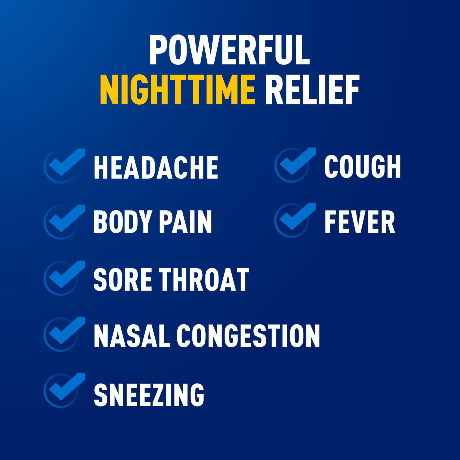 Authentic USA imported Mucinex cold and flu multi symptom relief combo packaging