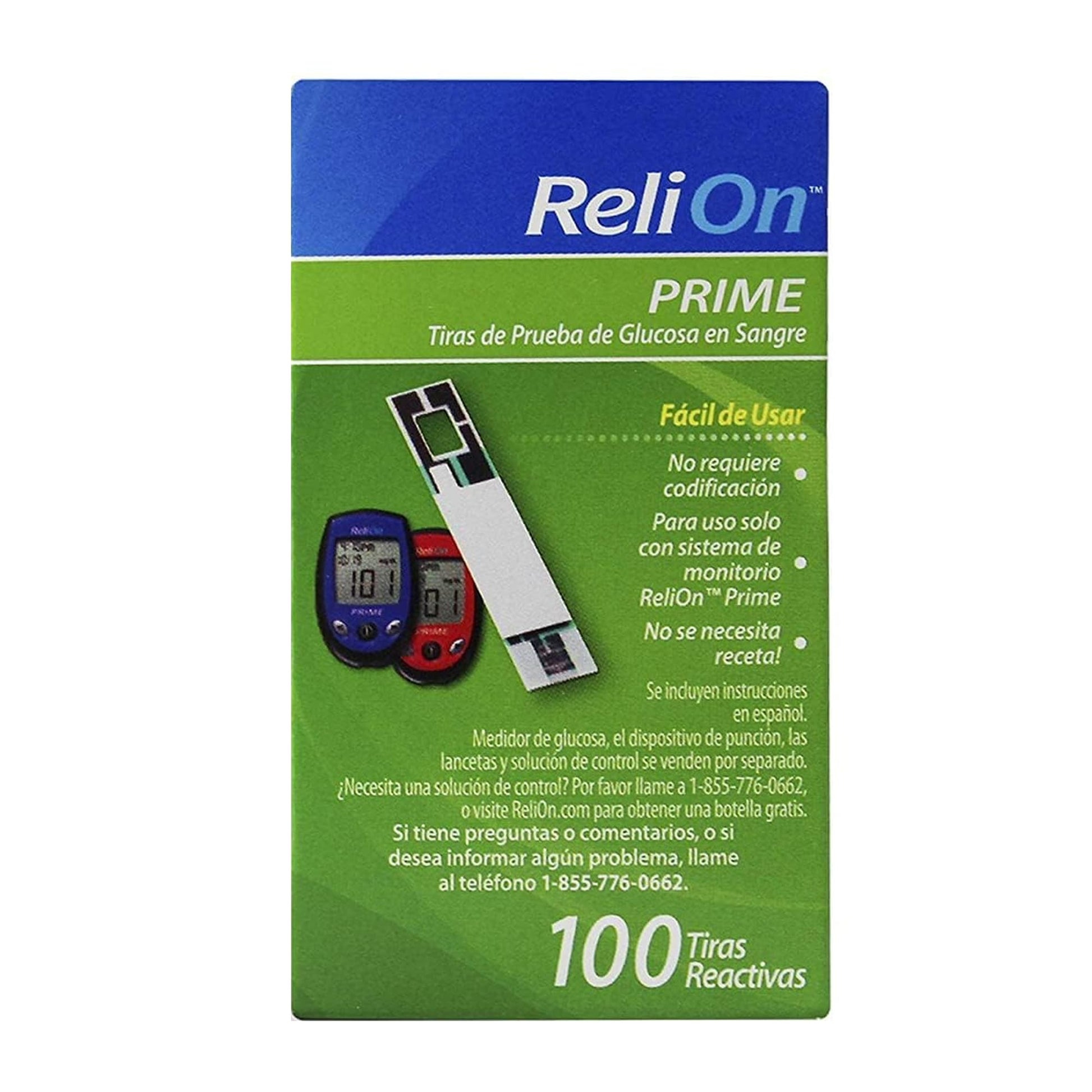 Top view of the sealed Sixyear Prime blood glucose test strips container highlighting quality assurance
