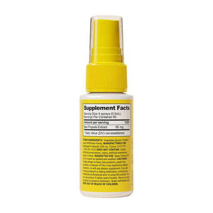 Antioxidant rich keto friendly propolis daily mist product setup.