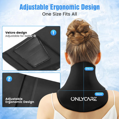 Onlycare ice pack wrap used as shoulder cooling compress