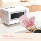 Soft flannel cover for breast gel therapy packs