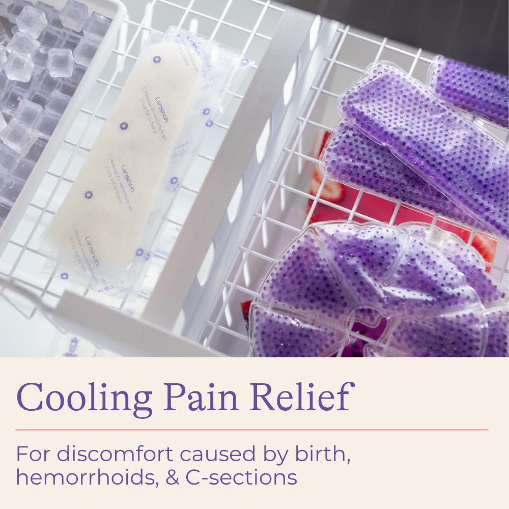 Lansinoh reusable gel packs for perineal pain relief