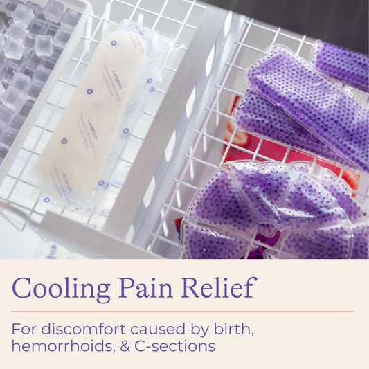 Lansinoh reusable gel packs for perineal pain relief