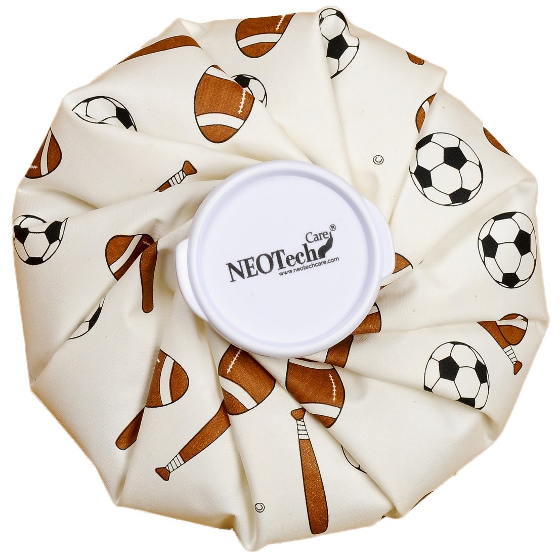 Lifestyle shot of Neotech Care ice bag for headache relief