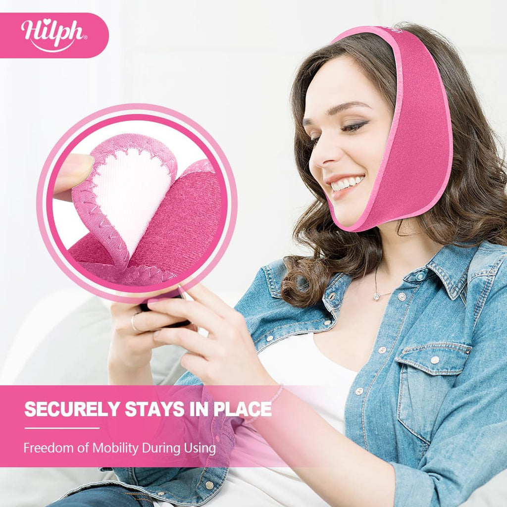 Newgo Hilph wisdom teeth wrap set for TMJ and oral surgery pain relief