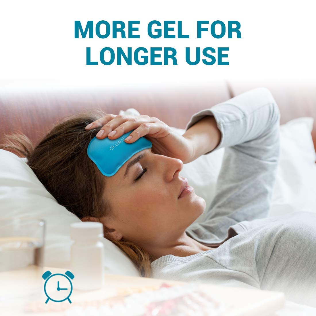 Aliergo ice pack used for wisdom teeth swelling relief