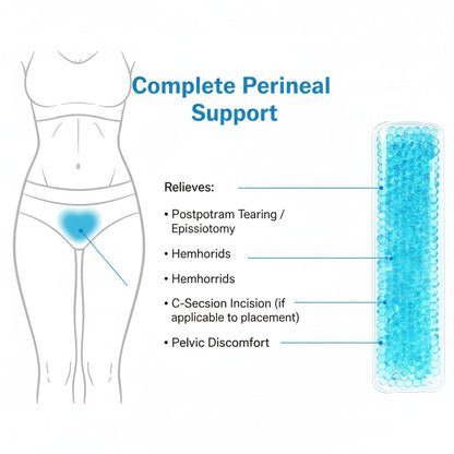 Close up of Hi Fine Care perineal cooling gel beads