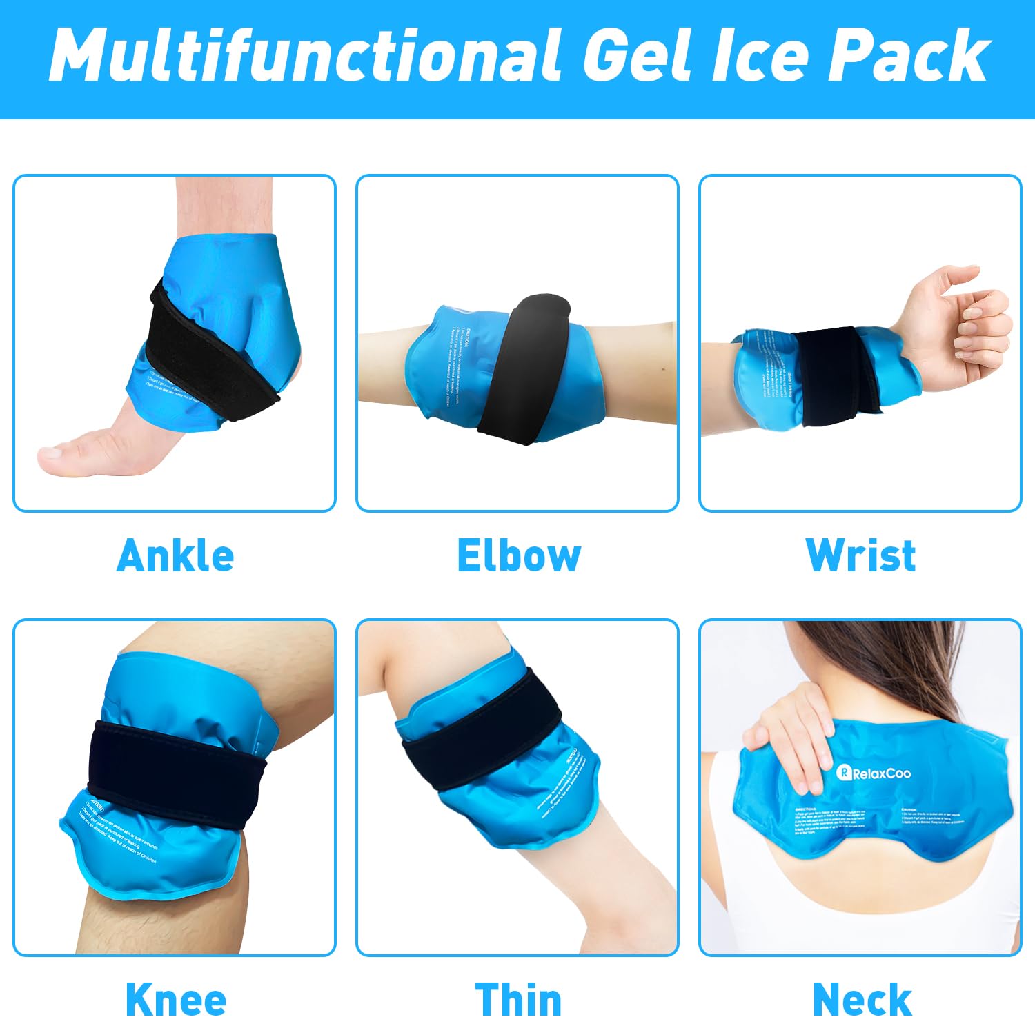 RelaxCoo ankle wrap applied for plantar fasciitis recovery