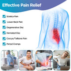 Comfytemp lumbar support brace with gel packs