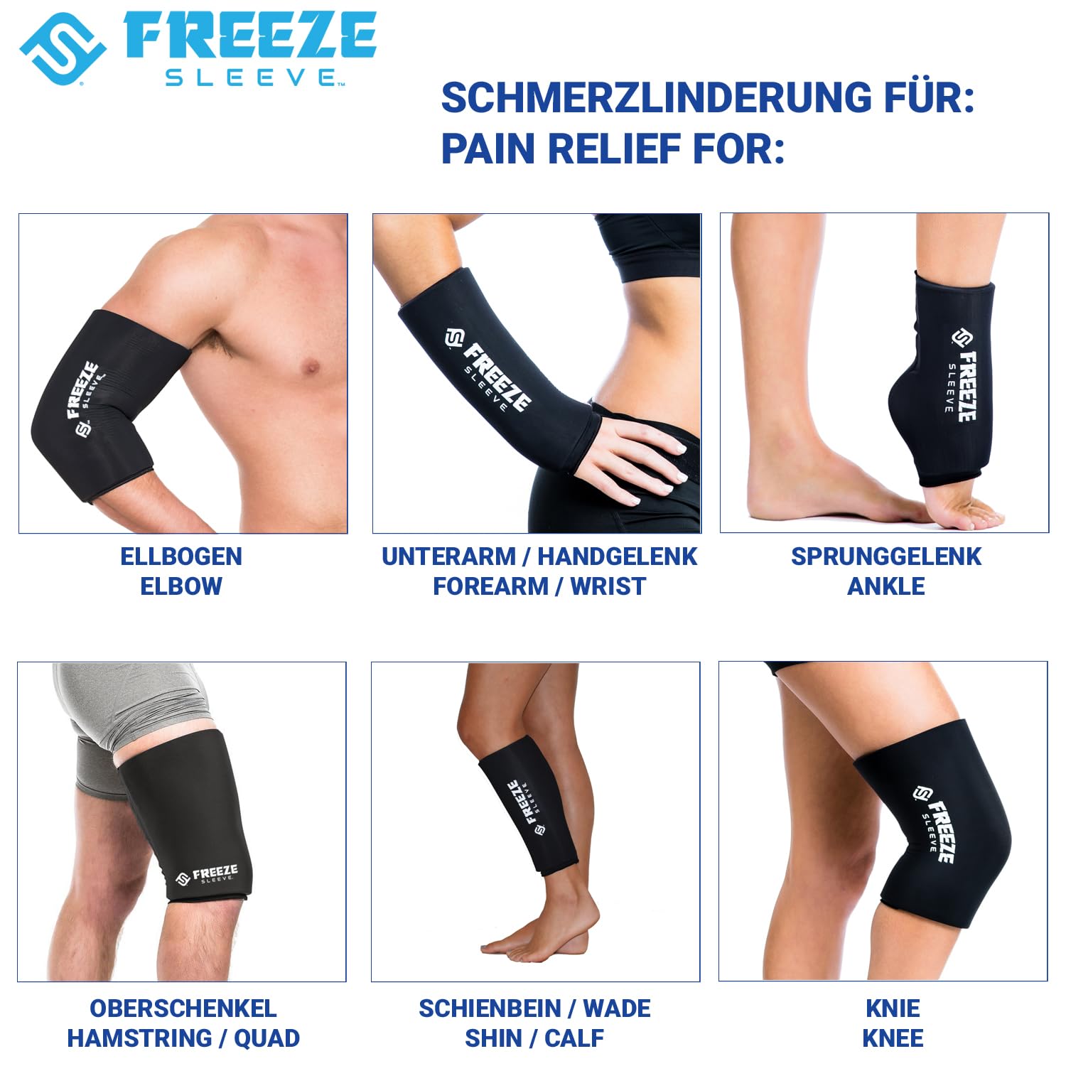 FreezeSleeve flexible gel technology texture close up