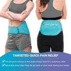 Comfytemp packaging and contents for back injury