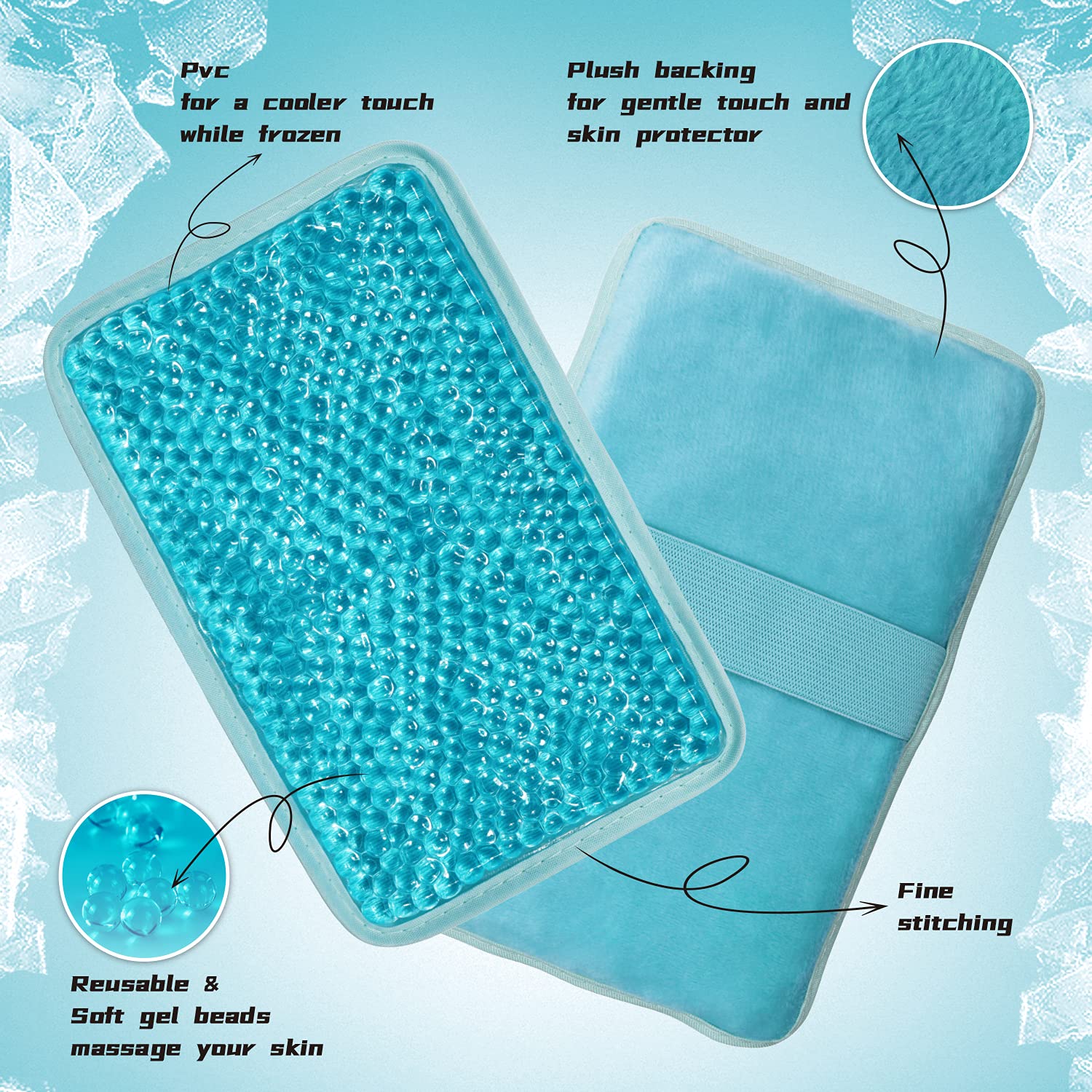 Adjustable strap detail on ZnÃ¶cuetÃ¶d ice pack