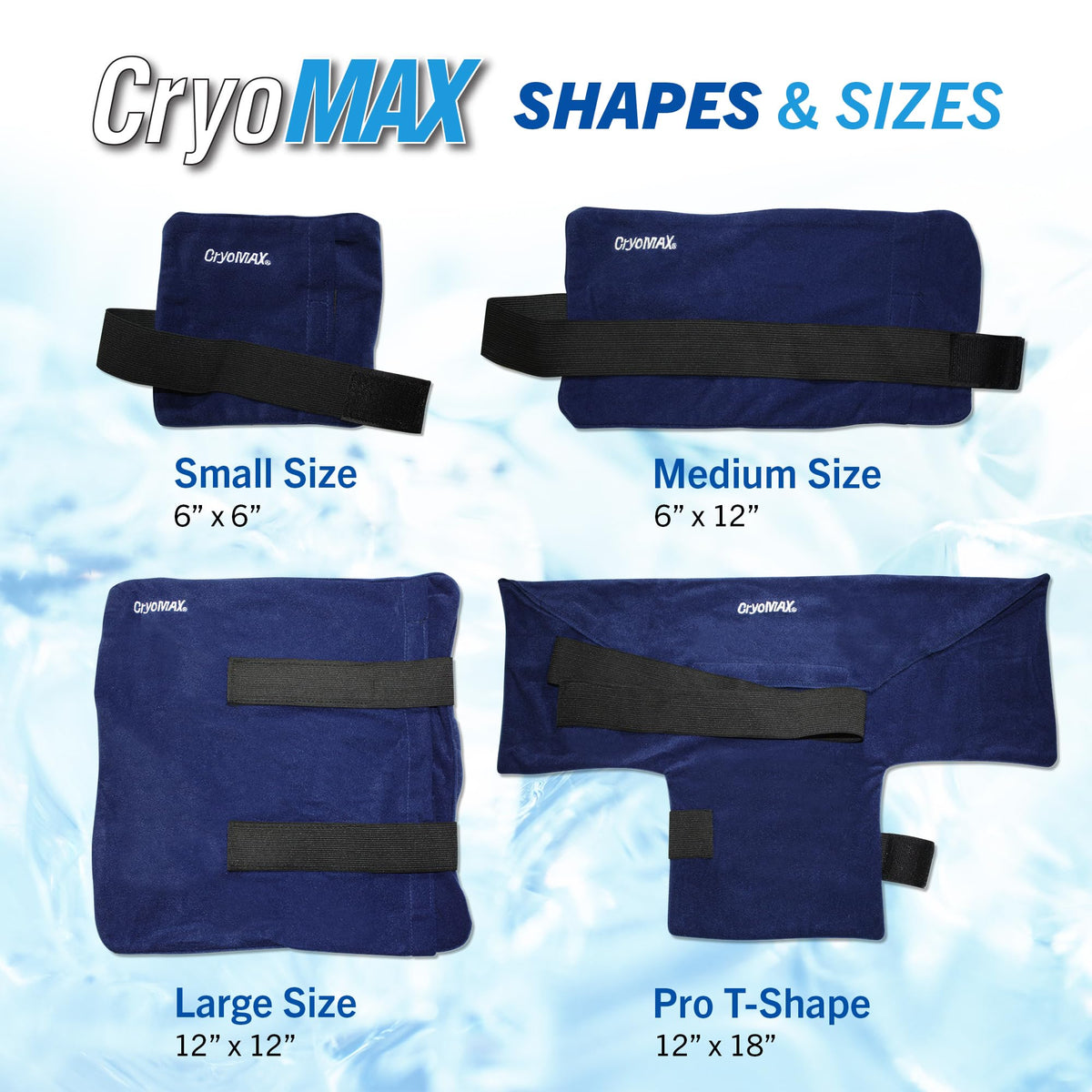 CryoMax reusable therapy pack for joint recovery